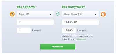 Обменники Криптовалют на рубли с наименьшей комиссией