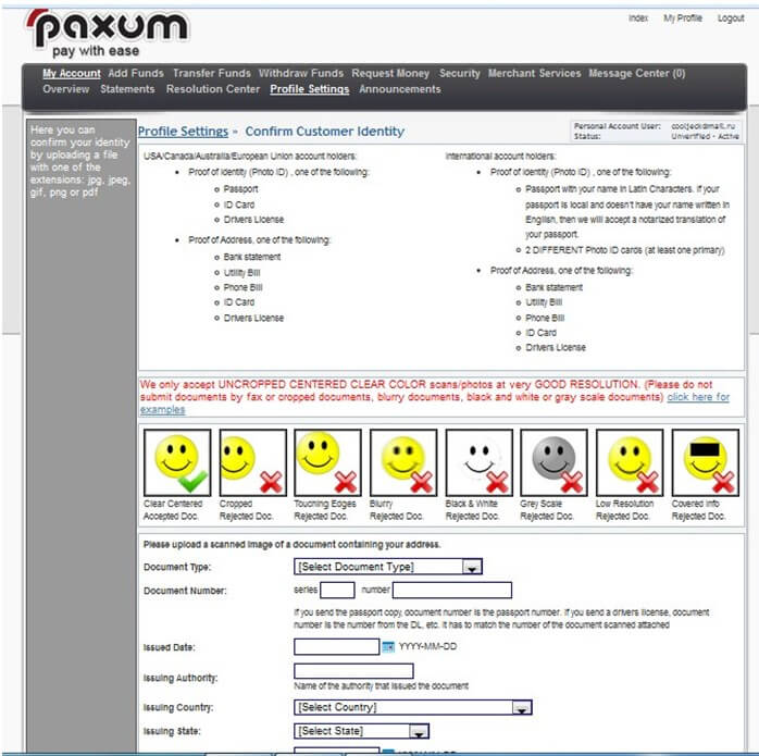 Обзор Paxum